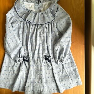 Gina Ejerique dress blue Swiss dot 4